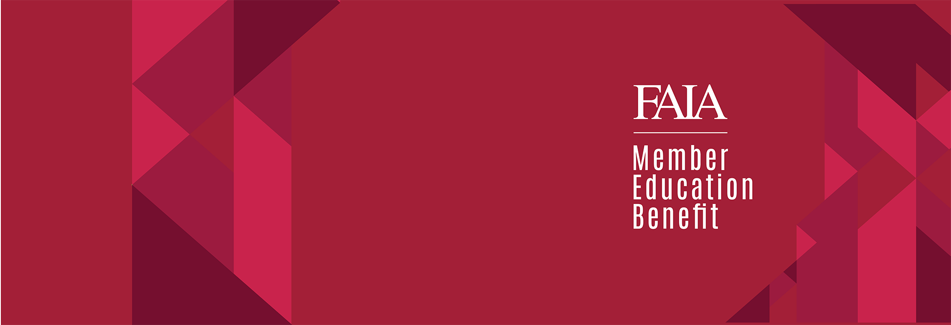 Member education benefit banner